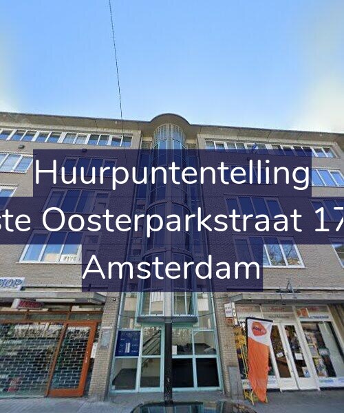 Foto gevel Huurpuntentelling voor Eerste Oosterparkstraat 174-K, Amsterdam
