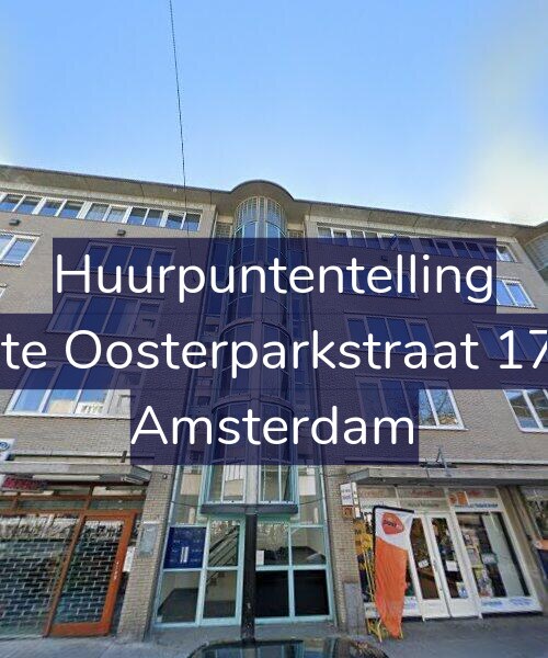 Foto gevel Huurpuntentelling voor Eerste Oosterparkstraat 174-B, Amsterdam