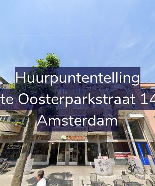 Foto gevel Huurpuntentelling voor Eerste Oosterparkstraat 143-B, Amsterdam