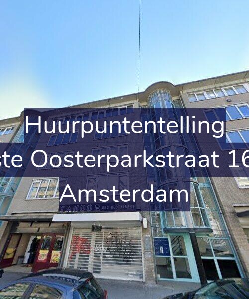 Foto gevel Huurpuntentelling voor Eerste Oosterparkstraat 162-F, Amsterdam