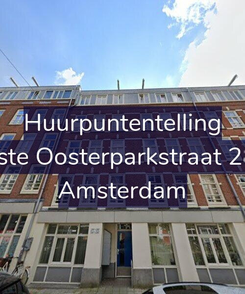Foto gevel Huurpuntentelling voor Eerste Oosterparkstraat 28-C, Amsterdam