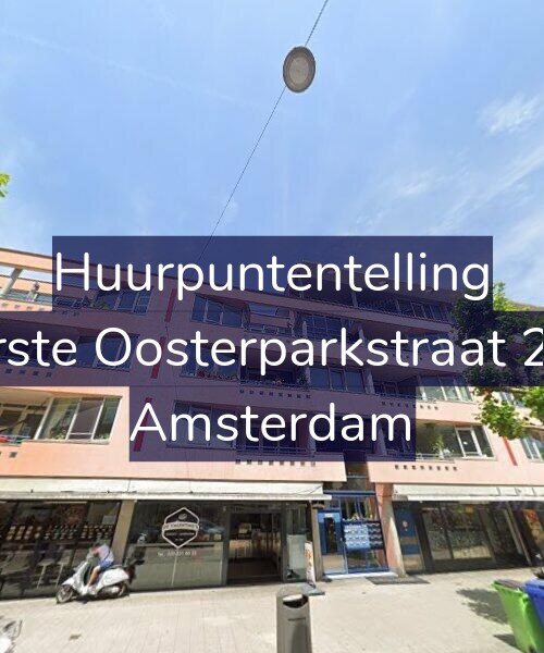 Foto gevel Huurpuntentelling voor Eerste Oosterparkstraat 227, Amsterdam