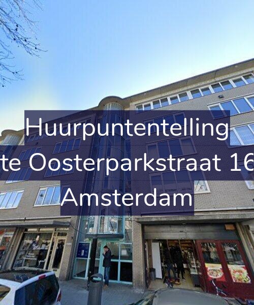 Foto gevel Huurpuntentelling voor Eerste Oosterparkstraat 168-H, Amsterdam