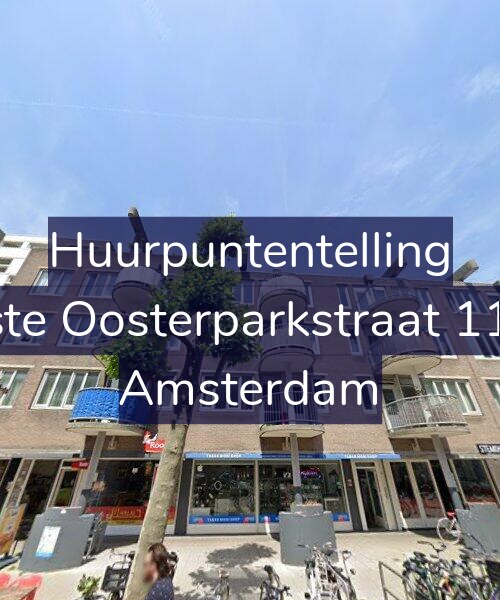 Foto gevel Huurpuntentelling voor Eerste Oosterparkstraat 113-F, Amsterdam