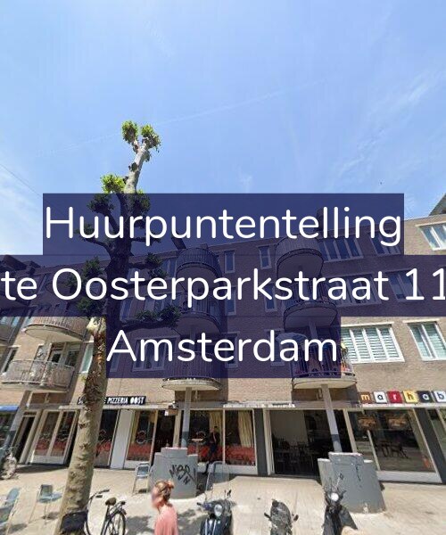 Foto gevel Huurpuntentelling voor Eerste Oosterparkstraat 115-A, Amsterdam