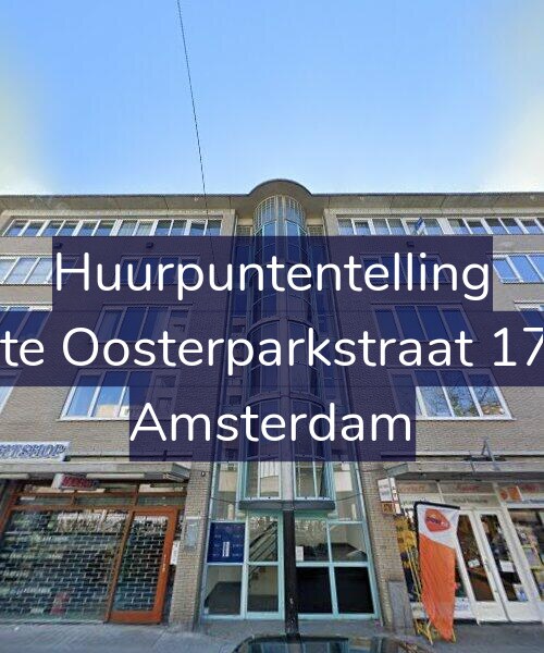 Foto gevel Huurpuntentelling voor Eerste Oosterparkstraat 174-H, Amsterdam