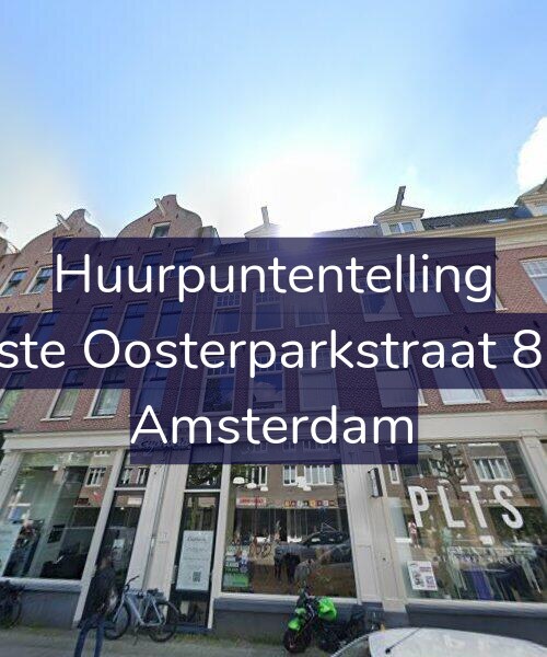Foto gevel Huurpuntentelling voor Eerste Oosterparkstraat 84-K, Amsterdam