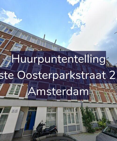 Foto gevel Huurpuntentelling voor Eerste Oosterparkstraat 22-B, Amsterdam