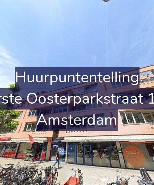 Foto gevel Huurpuntentelling voor Eerste Oosterparkstraat 161, Amsterdam
