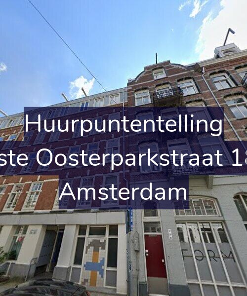 Foto gevel Huurpuntentelling voor Eerste Oosterparkstraat 18-A, Amsterdam