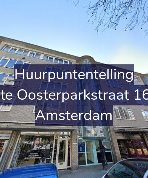 Foto gevel Huurpuntentelling voor Eerste Oosterparkstraat 168-G, Amsterdam