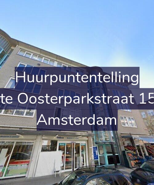 Foto gevel Huurpuntentelling voor Eerste Oosterparkstraat 156-H, Amsterdam