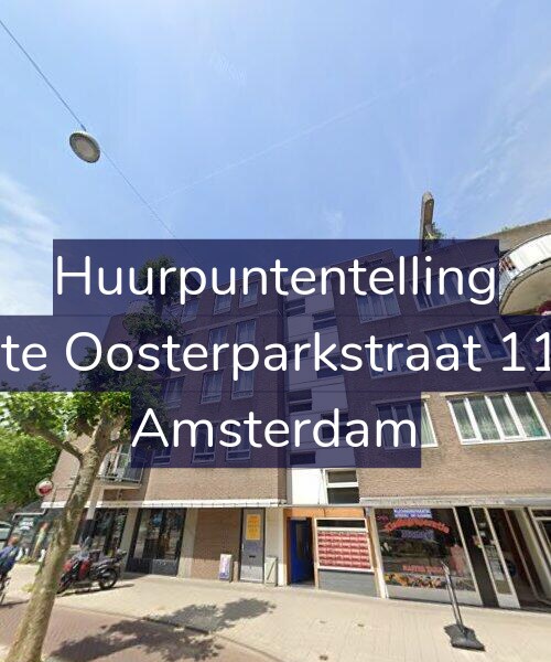 Foto gevel Huurpuntentelling voor Eerste Oosterparkstraat 111-C, Amsterdam