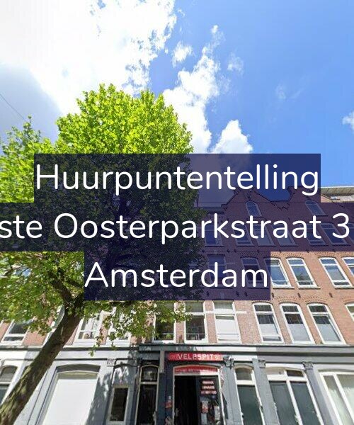 Foto gevel Huurpuntentelling voor Eerste Oosterparkstraat 33-3, Amsterdam