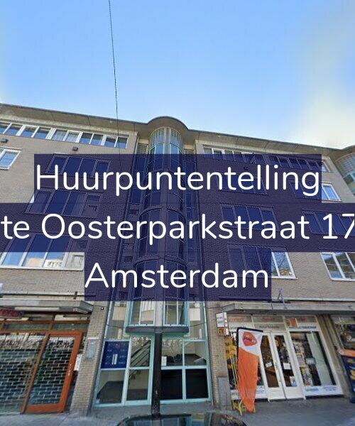Foto gevel Huurpuntentelling voor Eerste Oosterparkstraat 174-A, Amsterdam