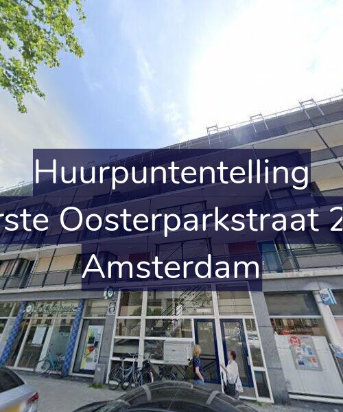 Foto gevel Huurpuntentelling voor Eerste Oosterparkstraat 222, Amsterdam