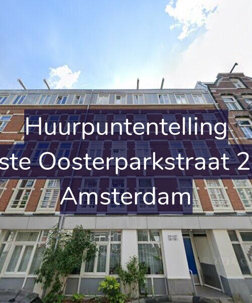 Foto gevel Huurpuntentelling voor Eerste Oosterparkstraat 20-E, Amsterdam