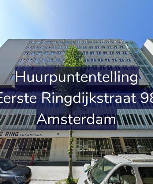 Foto gevel Huurpuntentelling voor Eerste Ringdijkstraat 98, Amsterdam