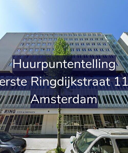 Foto gevel Huurpuntentelling voor Eerste Ringdijkstraat 112, Amsterdam