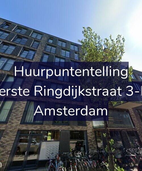 Foto gevel Huurpuntentelling voor Eerste Ringdijkstraat 3-M, Amsterdam