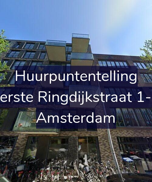 Foto gevel Huurpuntentelling voor Eerste Ringdijkstraat 1-K, Amsterdam