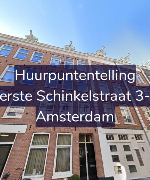Foto gevel Huurpuntentelling voor Eerste Schinkelstraat 3-1, Amsterdam