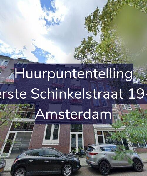 Foto gevel Huurpuntentelling voor Eerste Schinkelstraat 19-C, Amsterdam