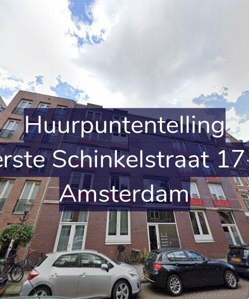 Foto gevel Huurpuntentelling voor Eerste Schinkelstraat 17-C, Amsterdam