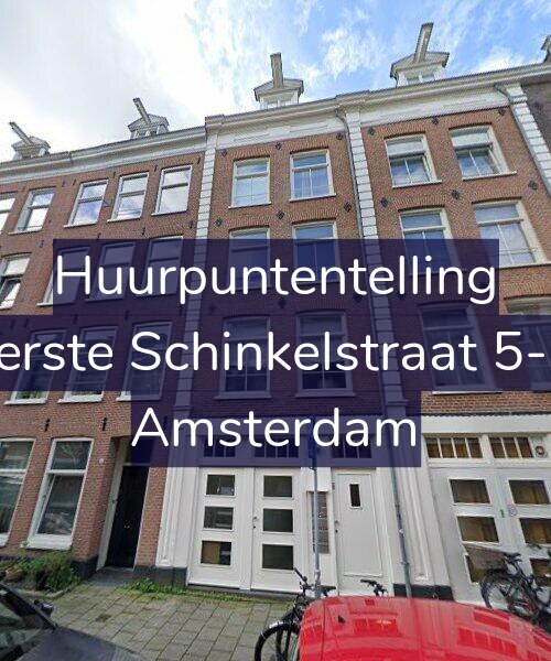 Foto gevel Huurpuntentelling voor Eerste Schinkelstraat 5-H, Amsterdam