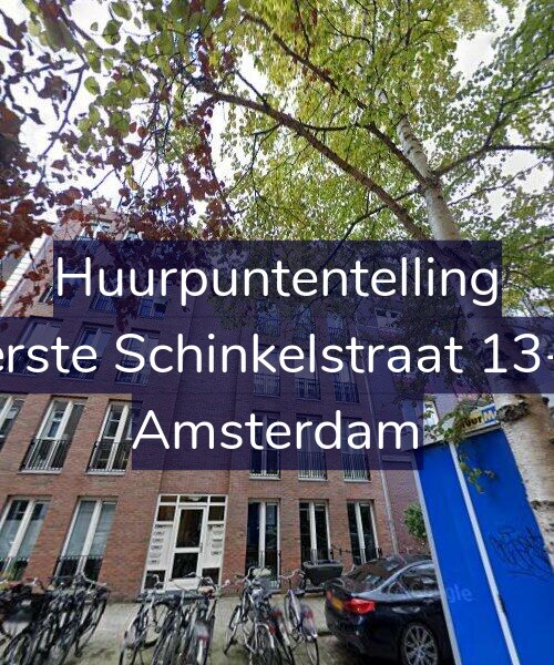 Foto gevel Huurpuntentelling voor Eerste Schinkelstraat 13-H, Amsterdam