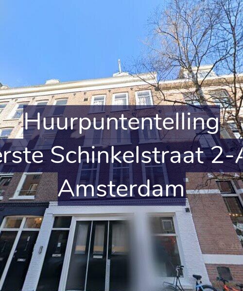 Foto gevel Huurpuntentelling voor Eerste Schinkelstraat 2-A2, Amsterdam