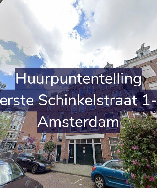 Foto gevel Huurpuntentelling voor Eerste Schinkelstraat 1-1, Amsterdam