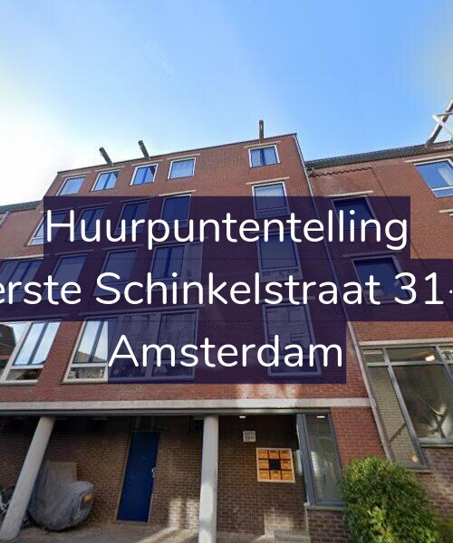 Foto gevel Huurpuntentelling voor Eerste Schinkelstraat 31-C, Amsterdam