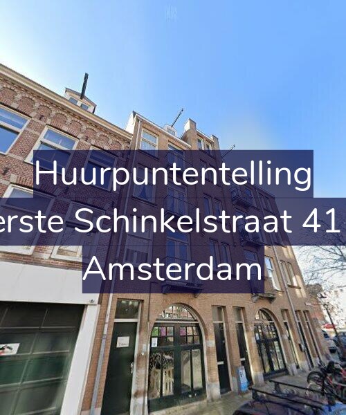 Foto gevel Huurpuntentelling voor Eerste Schinkelstraat 41-1, Amsterdam