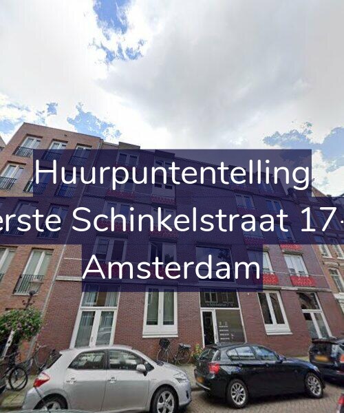 Foto gevel Huurpuntentelling voor Eerste Schinkelstraat 17-D, Amsterdam
