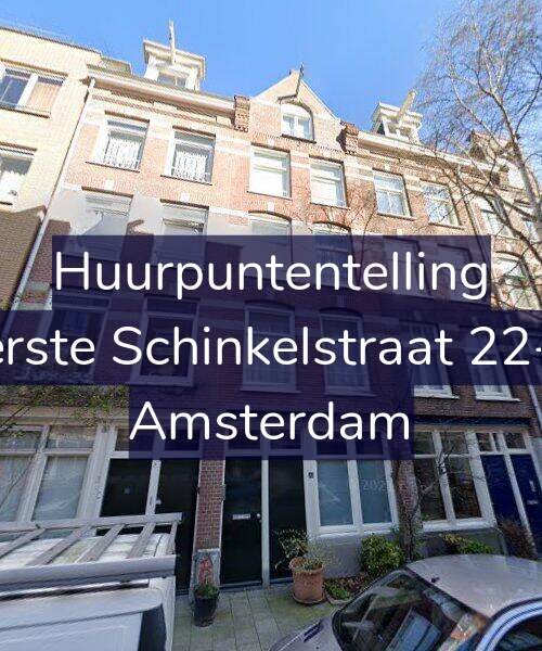 Foto gevel Huurpuntentelling voor Eerste Schinkelstraat 22-H, Amsterdam
