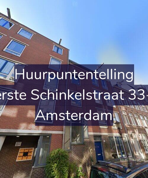 Foto gevel Huurpuntentelling voor Eerste Schinkelstraat 33-D, Amsterdam