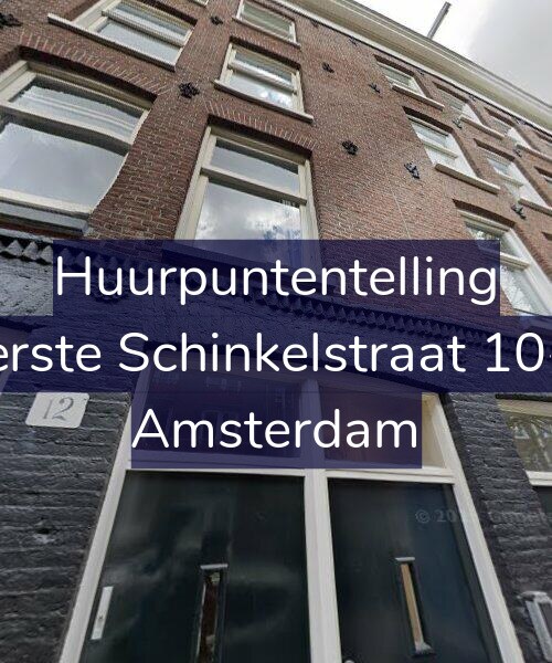 Foto gevel Huurpuntentelling voor Eerste Schinkelstraat 10-3, Amsterdam