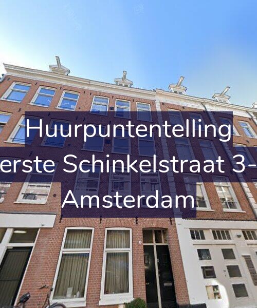 Foto gevel Huurpuntentelling voor Eerste Schinkelstraat 3-4, Amsterdam