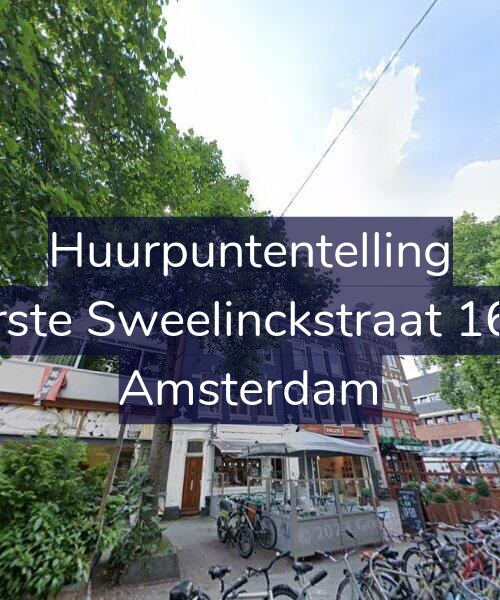Foto gevel Huurpuntentelling voor Eerste Sweelinckstraat 16-1, Amsterdam