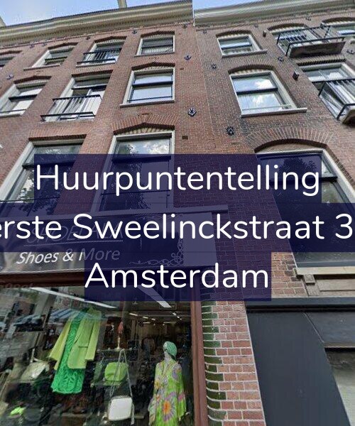 Foto gevel Huurpuntentelling voor Eerste Sweelinckstraat 3-1, Amsterdam