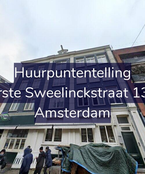 Foto gevel Huurpuntentelling voor Eerste Sweelinckstraat 13-1, Amsterdam