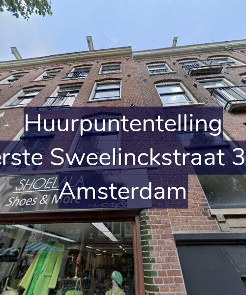 Foto gevel Huurpuntentelling voor Eerste Sweelinckstraat 3-2, Amsterdam