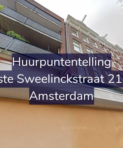 Foto gevel Huurpuntentelling voor Eerste Sweelinckstraat 21-1A, Amsterdam