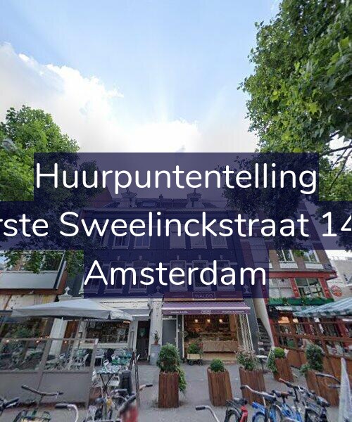 Foto gevel Huurpuntentelling voor Eerste Sweelinckstraat 14-D, Amsterdam