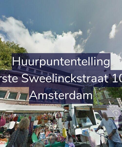 Foto gevel Huurpuntentelling voor Eerste Sweelinckstraat 10-F, Amsterdam