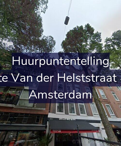 Foto gevel Huurpuntentelling voor Eerste Van der Helststraat 42-3, Amsterdam