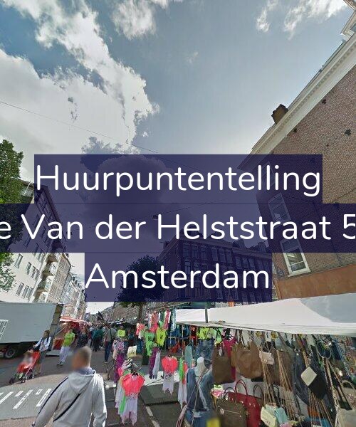 Foto gevel Huurpuntentelling voor Eerste Van der Helststraat 54-C3, Amsterdam