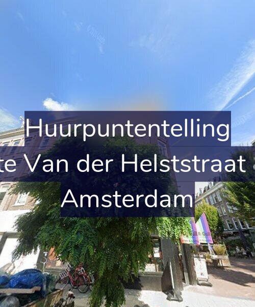 Foto gevel Huurpuntentelling voor Eerste Van der Helststraat 82-1, Amsterdam