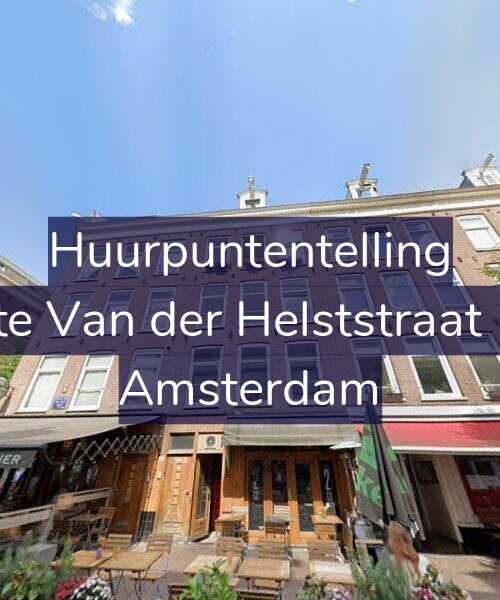 Foto gevel Huurpuntentelling voor Eerste Van der Helststraat 53-1, Amsterdam